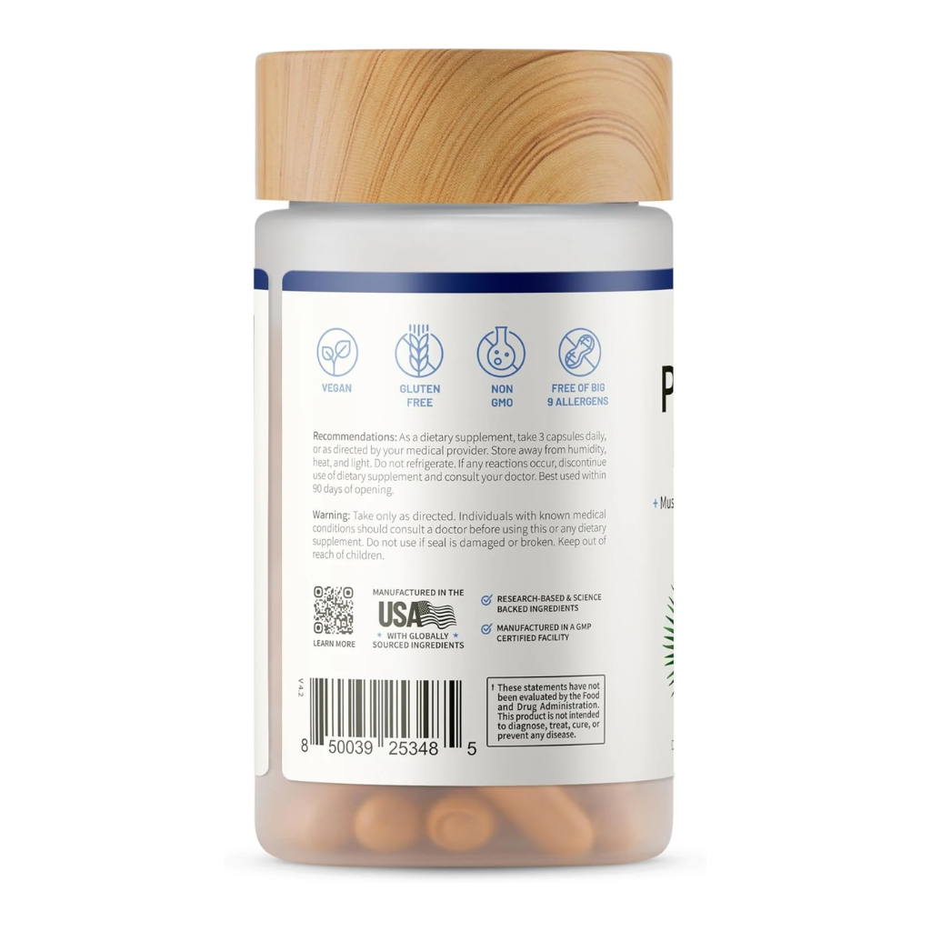 Prostate Health™ – Fórmula Natural para la Salud de la Próstata, Vejiga y Vitalidad Masculina (90 Cáp)