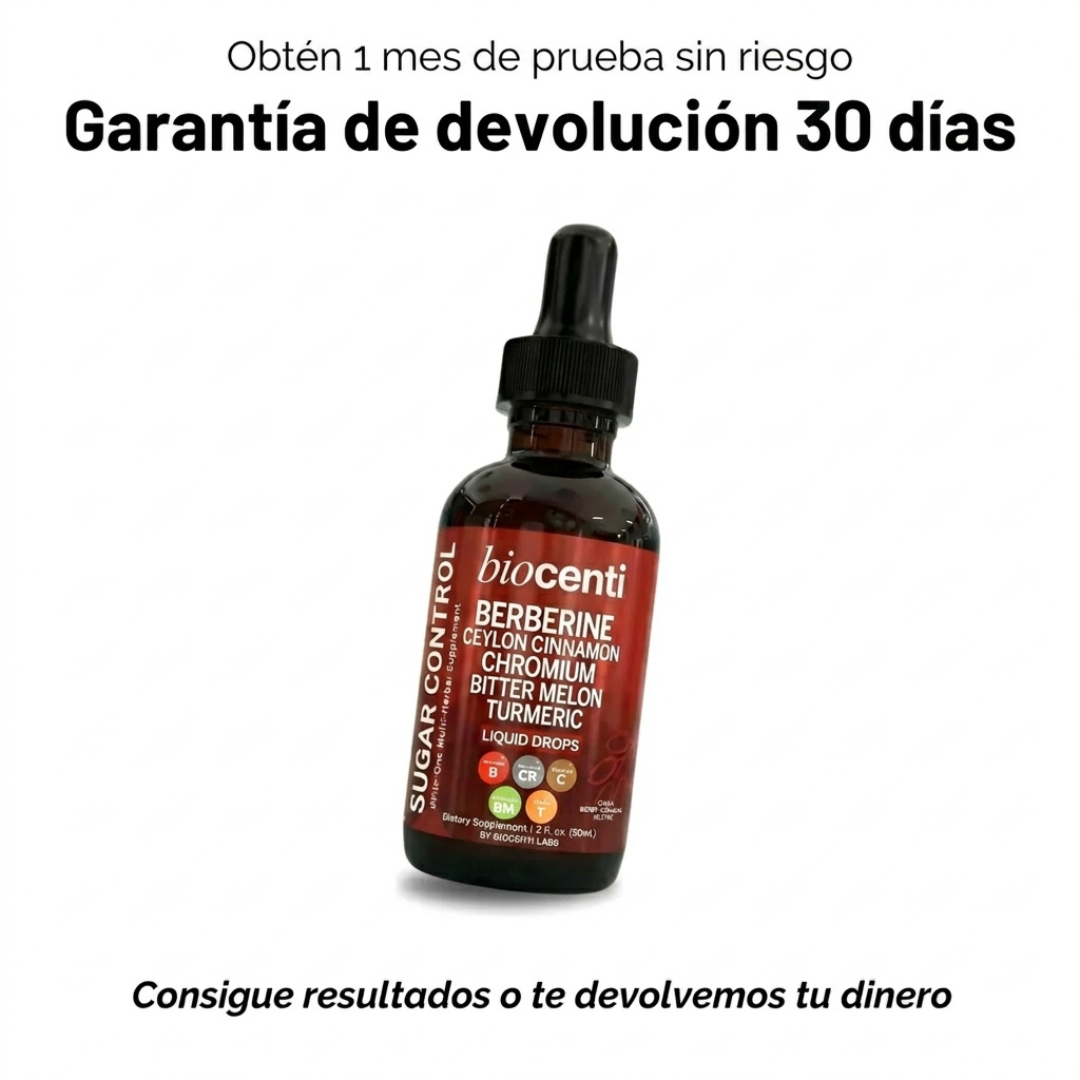 El regulador de azúcar en sangre más potente de la naturaleza de Biocenti