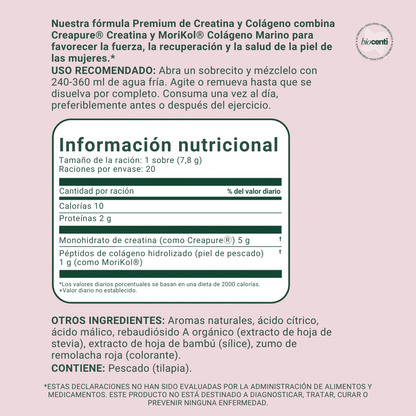 PowerFlex™️ - Creatina & Colágeno Sobres Monodosis