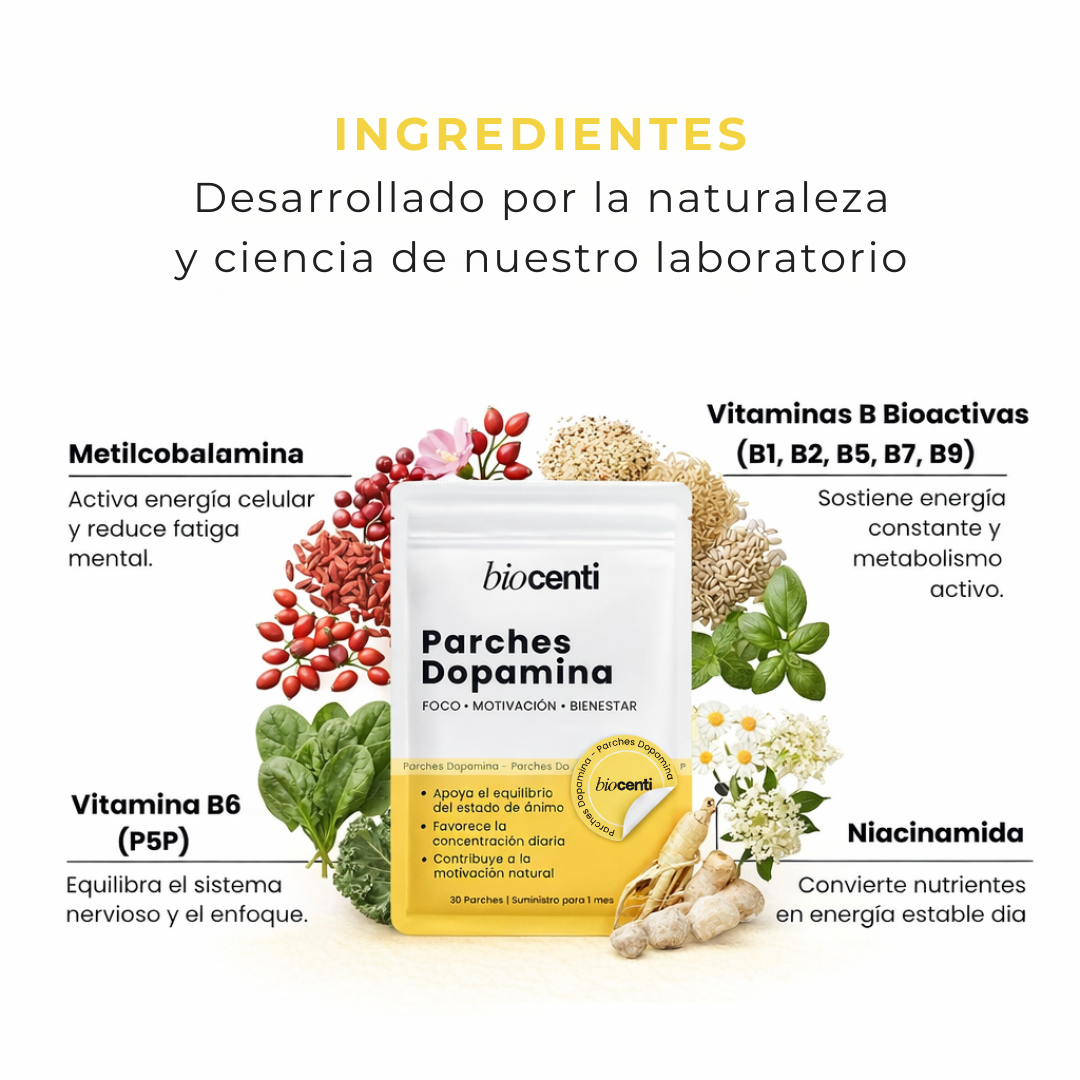 Biocenti Parches Dopamina