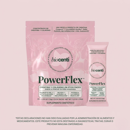 PowerFlex™️ - Creatina & Colágeno Sobres Monodosis