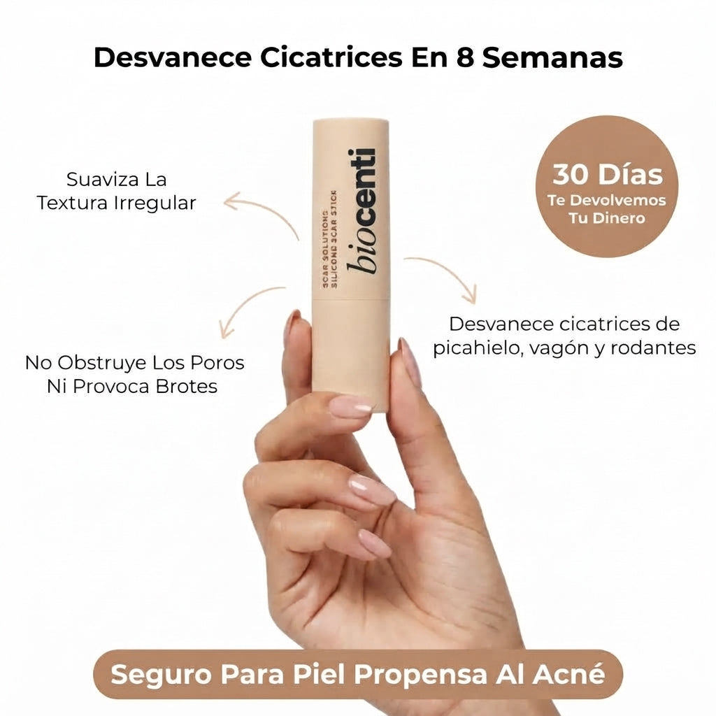 Stick Remodelador de Cicatrices de Acné de Biocenti