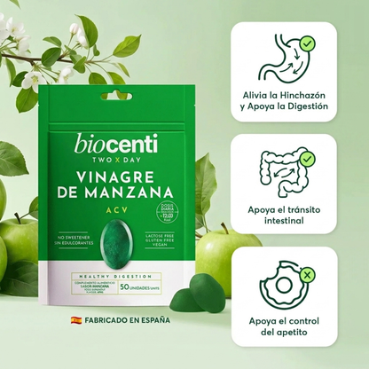 Gominolas de Vinagre De Manzana, Vitamina C y Pectina de Biocenti