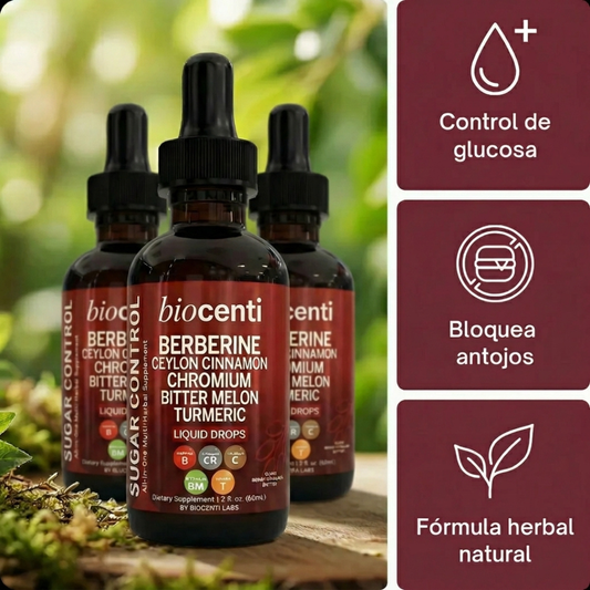 El regulador de azúcar en sangre más potente de la naturaleza de Biocenti