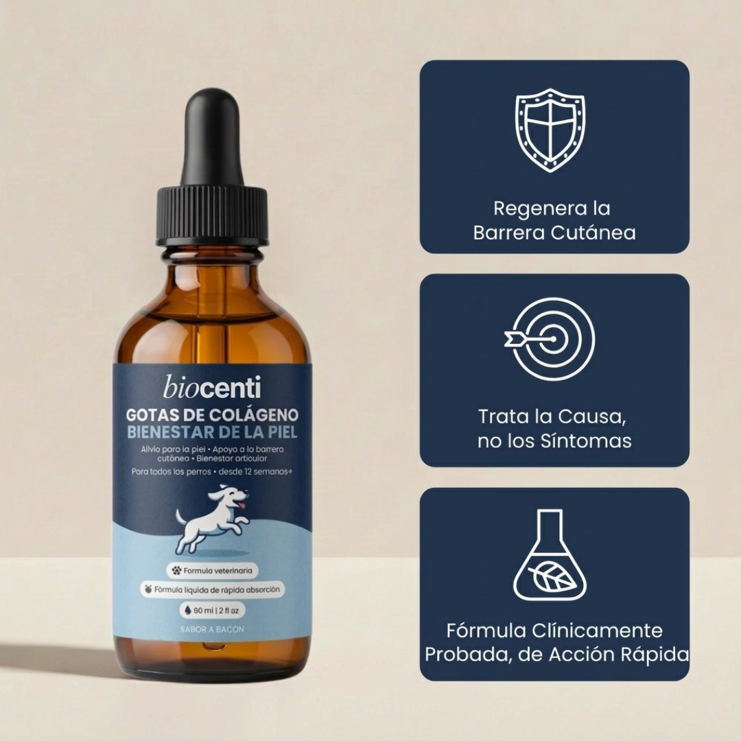 Colágeno Líquido Premium Para Mascotas de Biocenti
