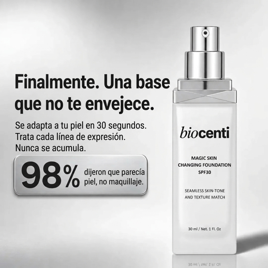Base de Maquillaje Mágica Adaptativa de Biocenti