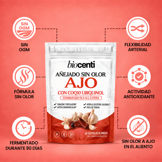 Ajo Añejo Sin Olor Biocenti