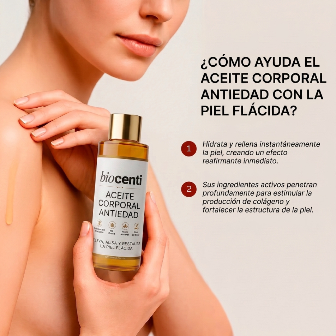 Aceite Corporal Antiedad de Biocenti