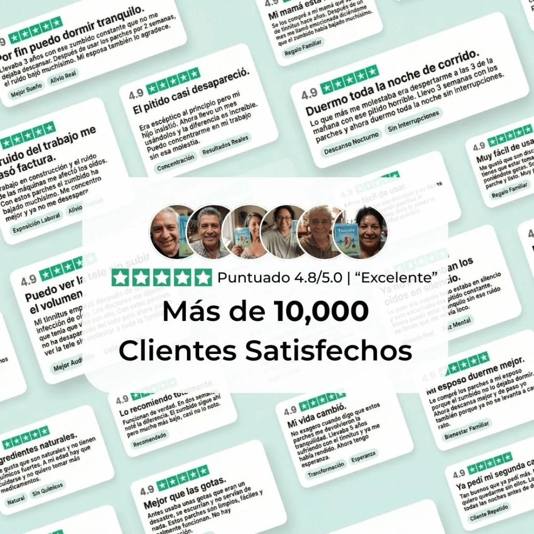 TiniCalm™ | Reduce los zumbidos y pitidos de forma natural en 2 Semanas