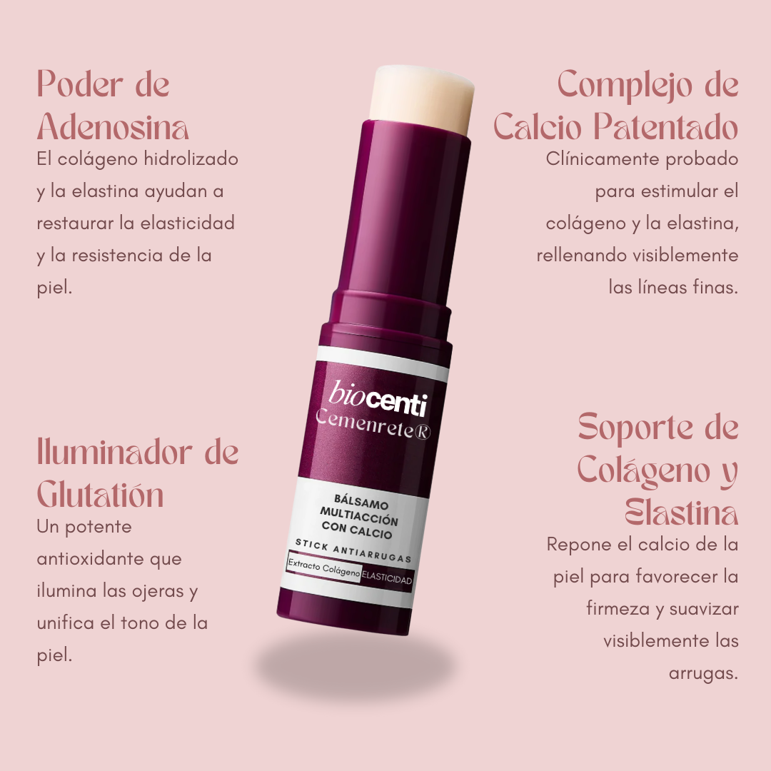 Bálsamo antienvejecimiento de colágeno y calcio