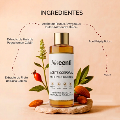 Aceite Corporal Antiedad de Biocenti