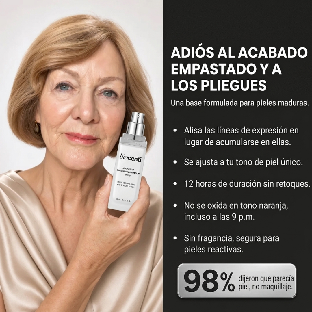Base de Maquillaje Mágica Adaptativa de Biocenti
