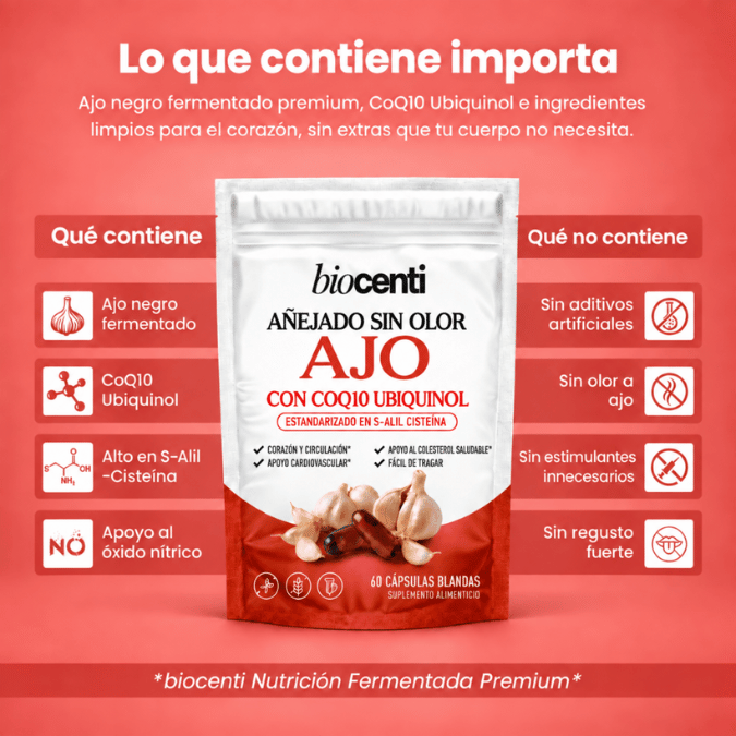 Ajo Añejo Sin Olor Biocenti
