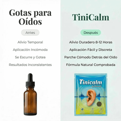 TiniCalm™ | Reduce los zumbidos y pitidos de forma natural en 2 Semanas