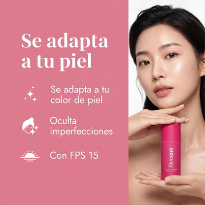 Base de maquillaje adaptativa antiedad de Biocenti