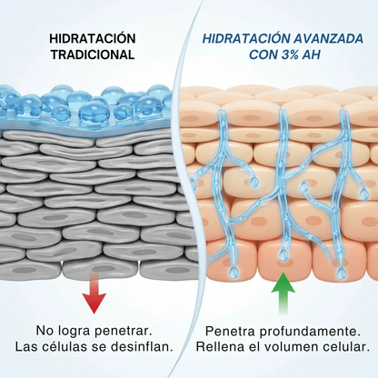 Sérum Ultra Hidratante con 3% de Ácido Hialurónico de Biocenti (30 Ampollas)