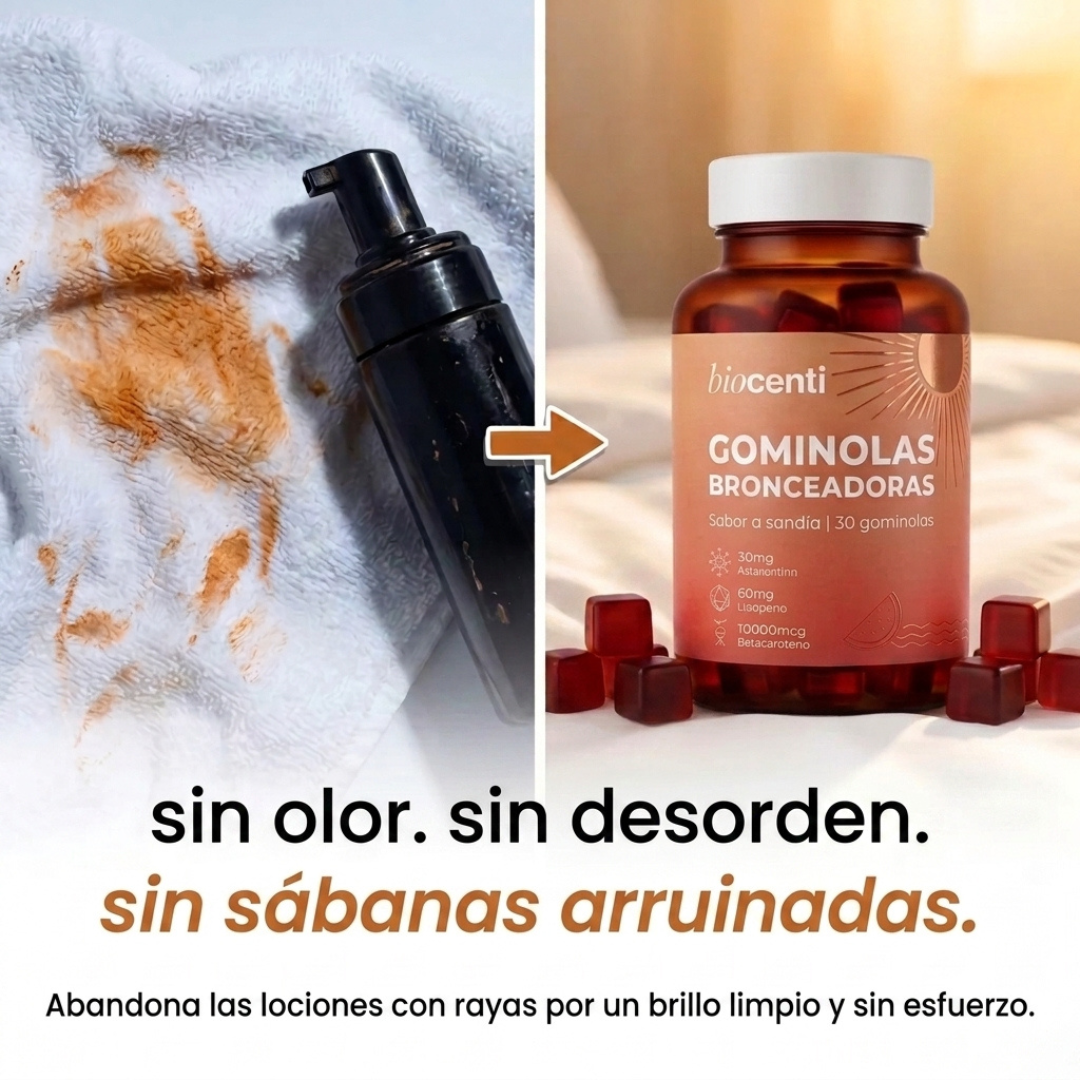 Gominolas Bronceadoras de Biocenti
