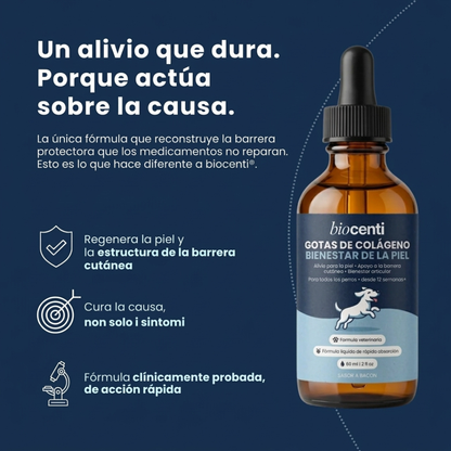 Colágeno Líquido Premium Para Mascotas de Biocenti