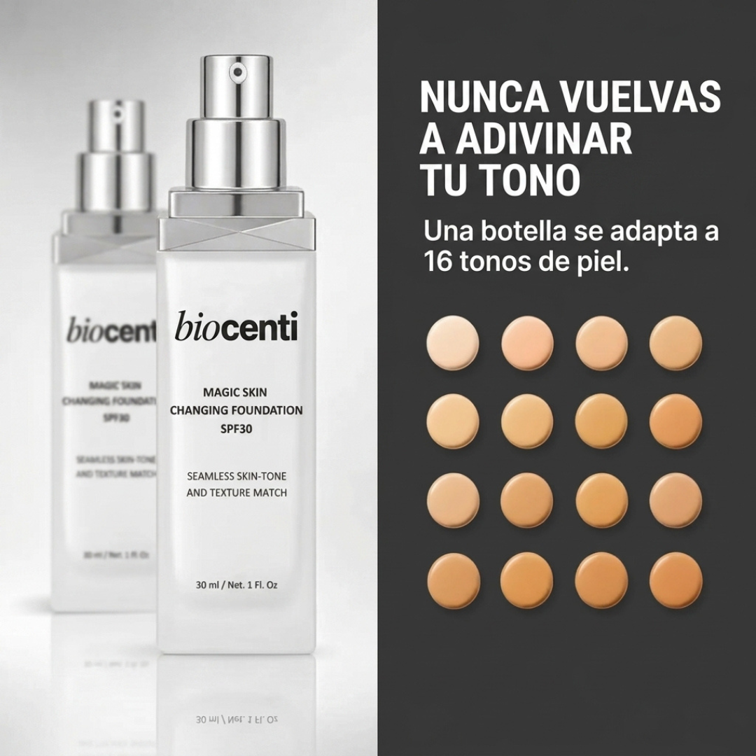 Base de Maquillaje Mágica Adaptativa de Biocenti