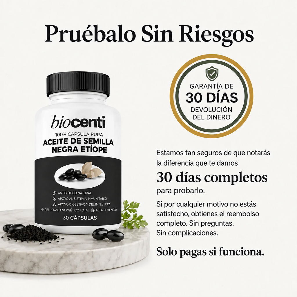 Aceie de Semilla Negra Etíope de Biocenti