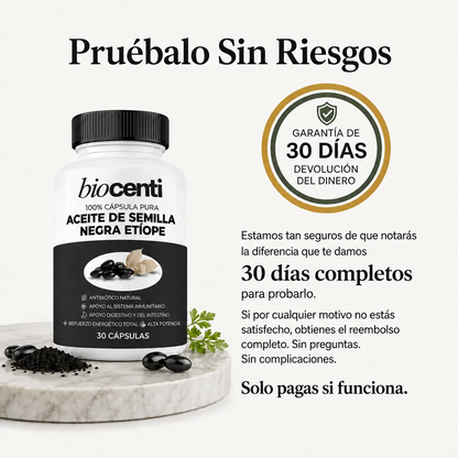 Aceie de Semilla Negra Etíope de Biocenti
