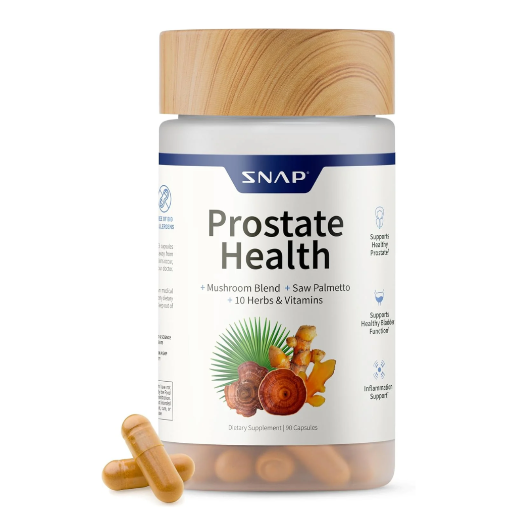 Prostate Health™ – Fórmula Natural para la Salud de la Próstata, Vejiga y Vitalidad Masculina (90 Cáp)