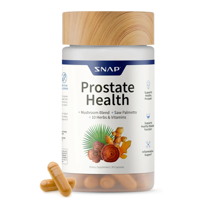 Prostate Health™ – Fórmula Natural para la Salud de la Próstata, Vejiga y Vitalidad Masculina (90 Cáp)