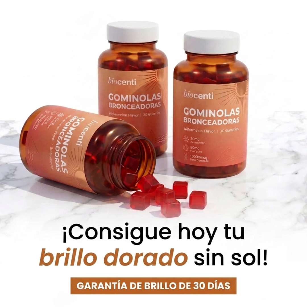 Gominolas Bronceadoras de Biocenti