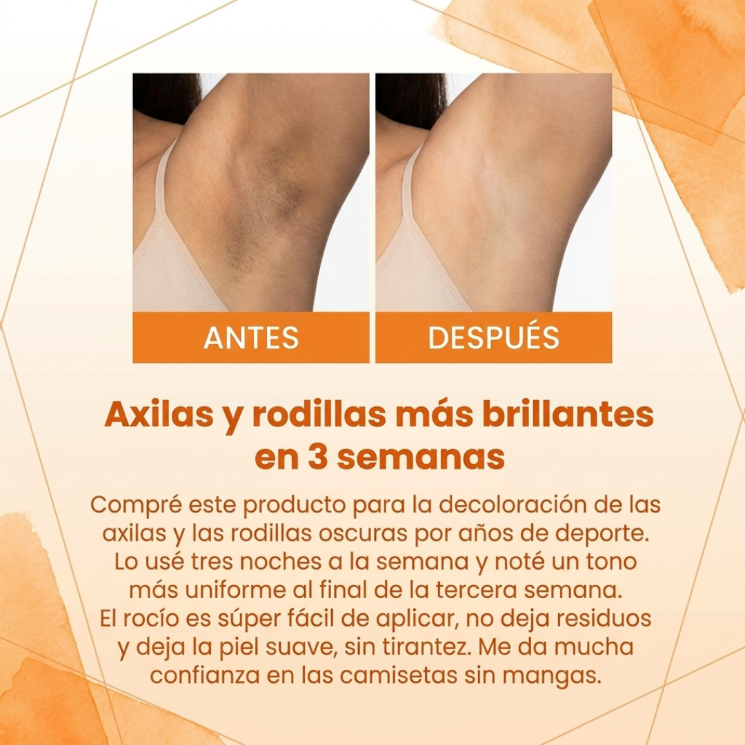 Piel con zonas oscuras