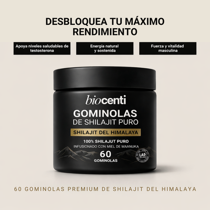 Biocenti | Gominolas de Shilajit Puro