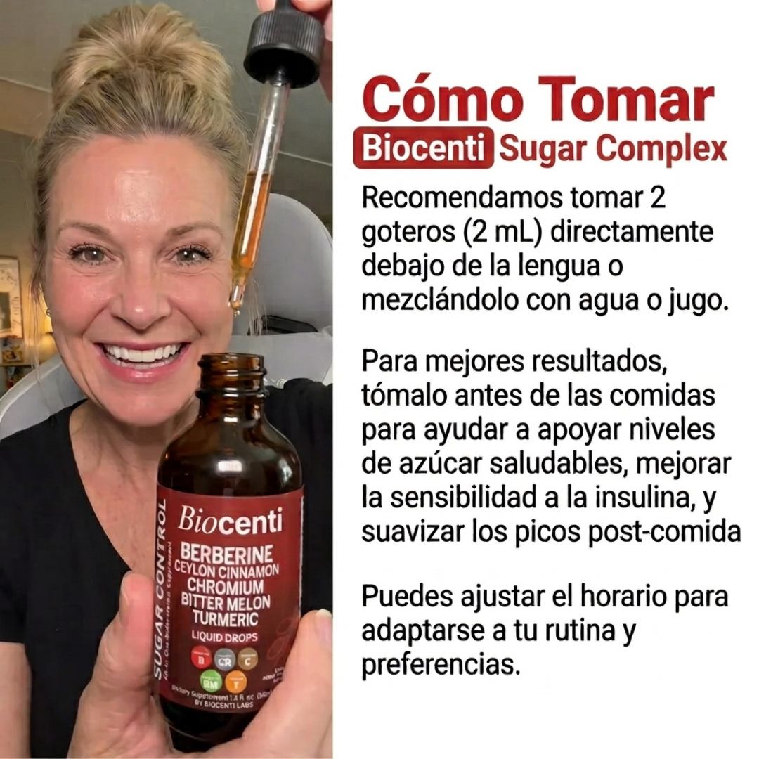 El regulador de azúcar en sangre más potente de la naturaleza de Biocenti