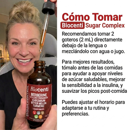 El regulador de azúcar en sangre más potente de la naturaleza de Biocenti