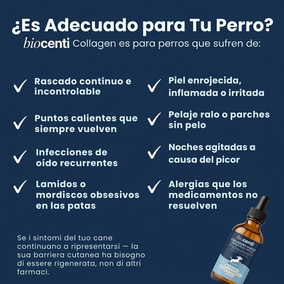 Colágeno Líquido Premium Para Mascotas de Biocenti