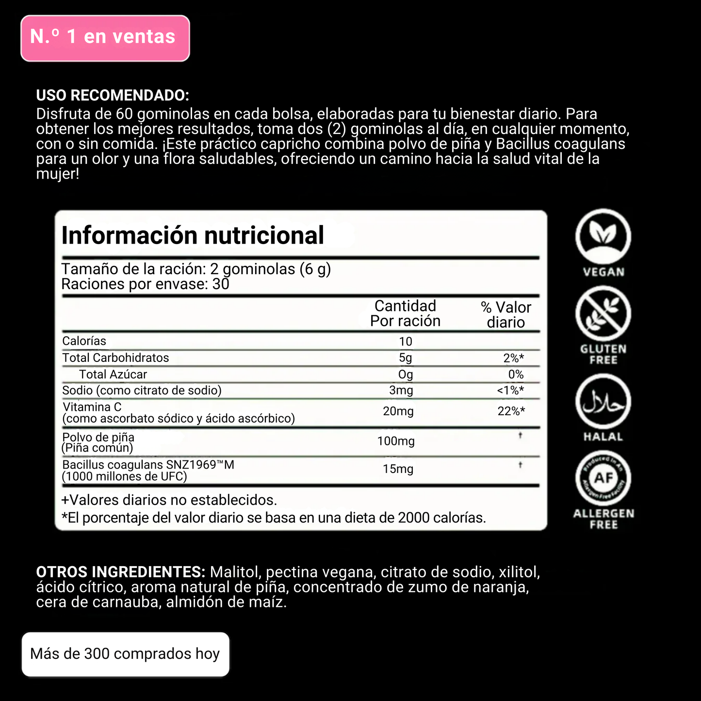 Gominolas de Equilibrio Íntimo