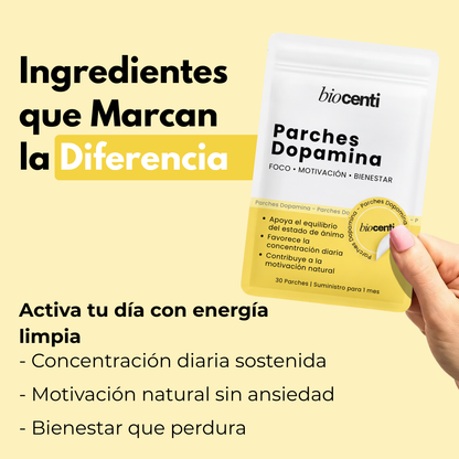 Biocenti Parches Dopamina