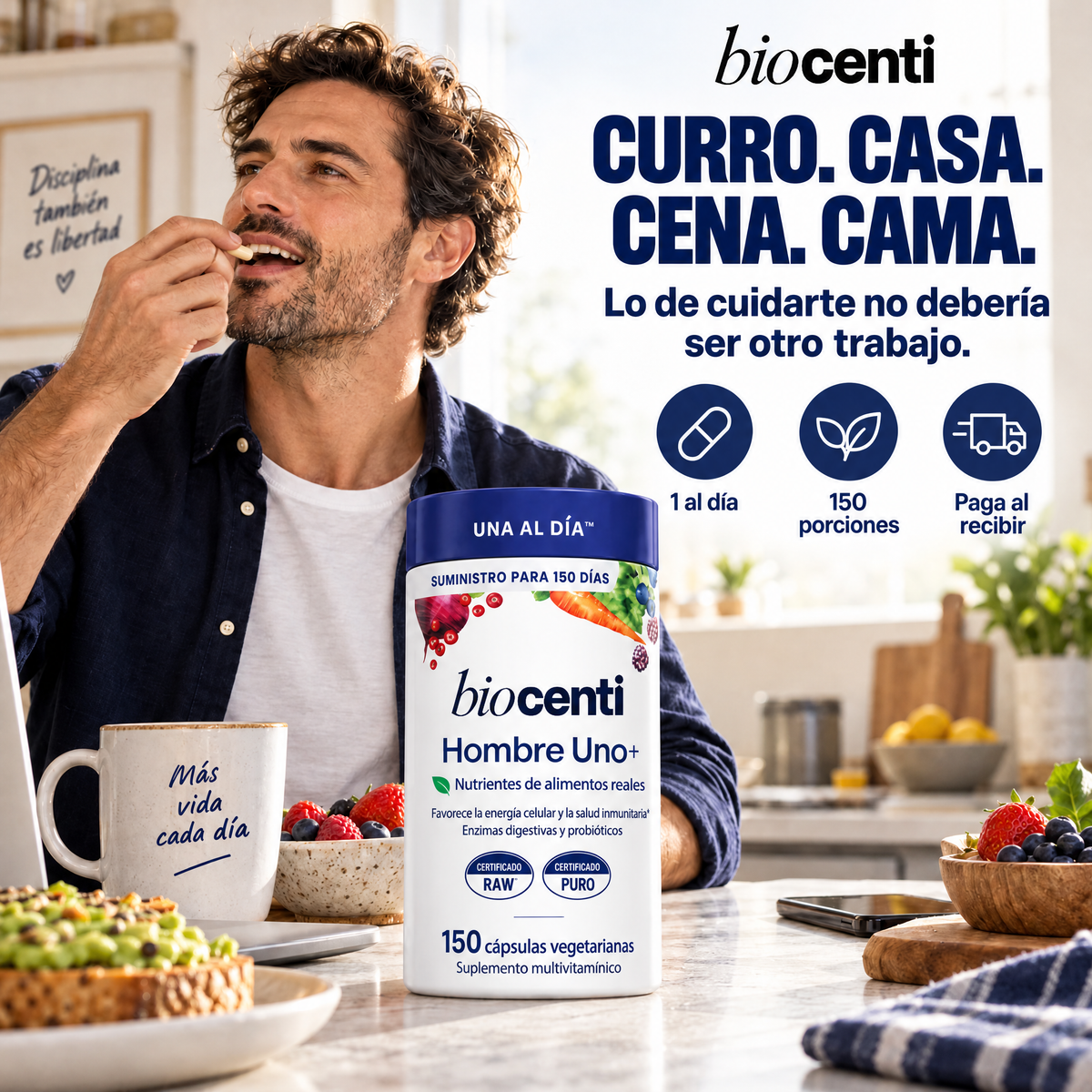 Hombre Uno+ de Biocenti
