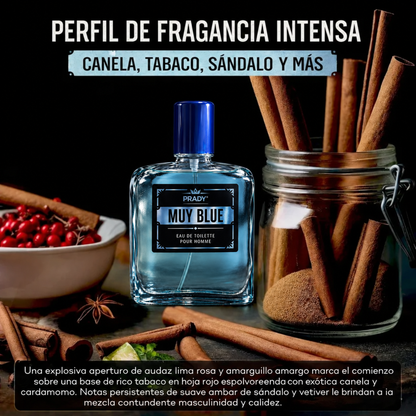 Perfume Muy Blue de Biocenti