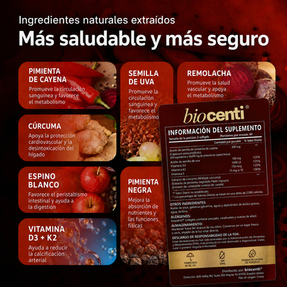 Fórmula Herbal de Cayena de Biocenti