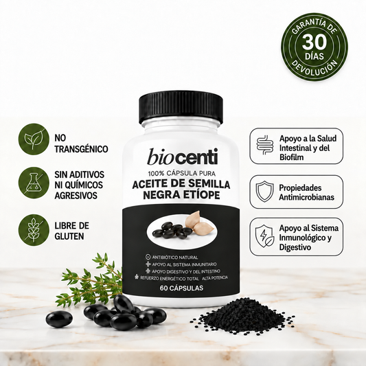 Aceite de Semilla Negra Etíope de Biocenti